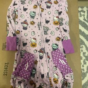 Posh Peanut Purple Halloween Kids Footie